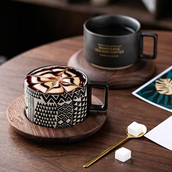 mugs creative american style coffee cup ceramic mug wood saucer breakfast milk juice cafe drinkware accessories
mugs creative american style coffee cup ceramic mug wood saucer breakfast milk juice cafe drinkware accessories