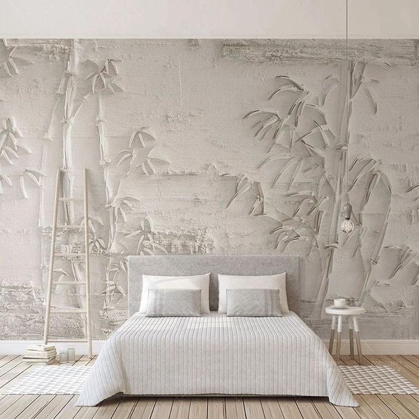 wallpapers self-adhesive wallpaper chinese style 3d stereo bamboo forest white plaster murals living room tv sofa study backrgound stickers
wallpapers self-adhesive wallpaper chinese style 3d stereo bamboo forest white plaster murals living room tv sofa study backrgound stickers