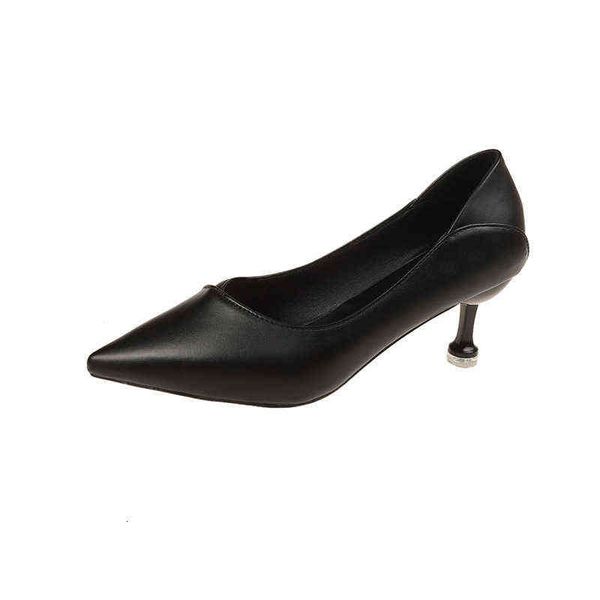 single shoe women's 2021 spring and autumn pointed thin heel black shallow mouth high heels two wear profsional work sho
single shoe women's 2021 spring and autumn pointed thin heel black shallow mouth high heels two wear profsional work sho