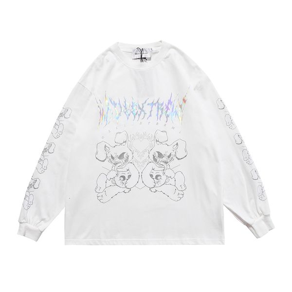 women's hoodies & sweatshirts hip hop t shirt oversize spring summer tshirts harajuku monster rabbit print long sleeve high street clot, Black
women's hoodies & sweatshirts hip hop t shirt oversize spring summer tshirts harajuku monster rabbit print long sleeve high street clot, Black