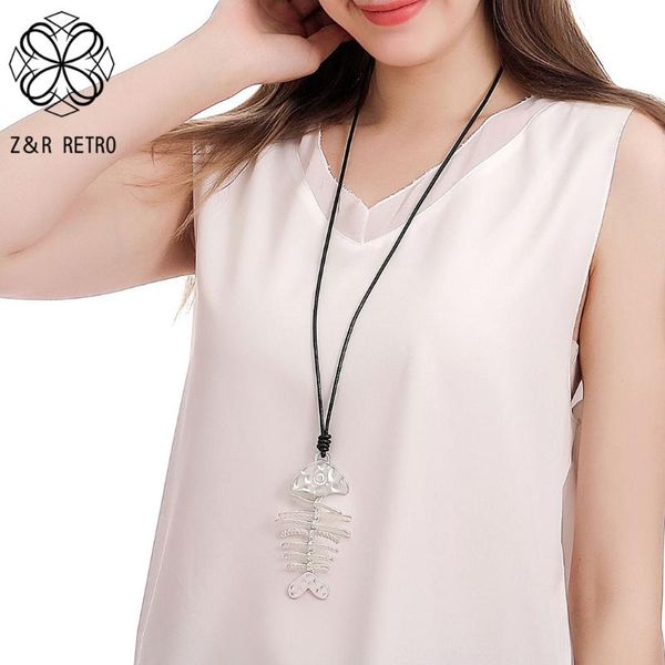 pendant necklaces 2021 fashion long rope chains necklace with silver color fish suspension vinatge costume jewelry for women accessories
pendant necklaces 2021 fashion long rope chains necklace with silver color fish suspension vinatge costume jewelry for women accessories