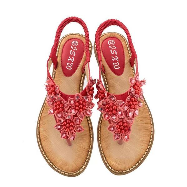 sandals flip-flop for women summer 2021. bohemian style handmade flowered round toe, Black
sandals flip-flop for women summer 2021. bohemian style handmade flowered round toe, Black