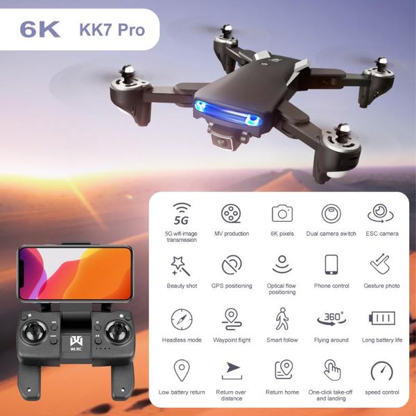 drones kk7 drone gps hd 4k/6k 5g wifi video transmission height keep for with camera the gift friend
drones kk7 drone gps hd 4k/6k 5g wifi video transmission height keep for with camera the gift friend