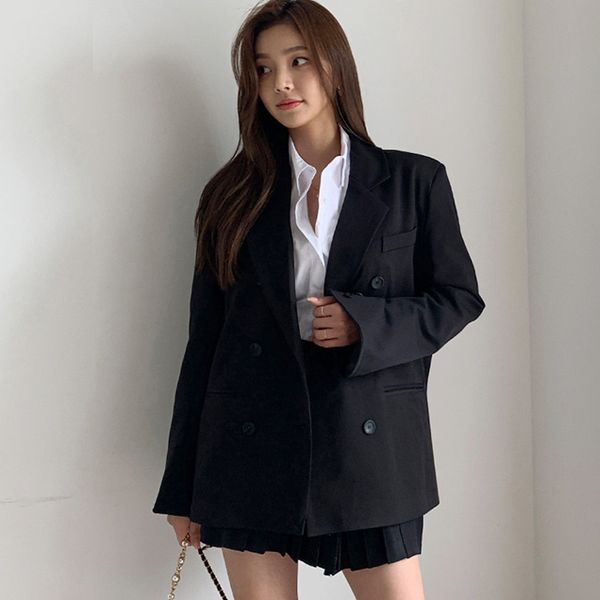 dress Spring comfortable autumn black arrival quality fashion blazer mini skirt a-line elegant sets, Black;gray
dress Spring comfortable autumn black arrival quality fashion blazer mini skirt a-line elegant sets, Black;gray