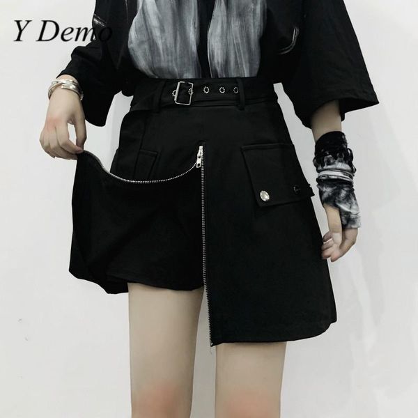 skirts demo harajuku techwear high waist skirt women streetwear black zipper shorts female 2021
skirts demo harajuku techwear high waist skirt women streetwear black zipper shorts female 2021