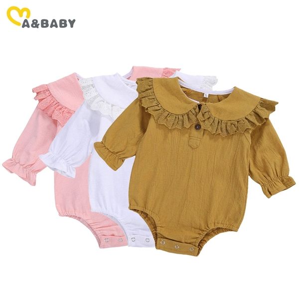0-24m born infant baby girl long sleeve romper lace peter pant collar jumpsuit vintage costumes autumn clothes 210515, Blue
0-24m born infant baby girl long sleeve romper lace peter pant collar jumpsuit vintage costumes autumn clothes 210515, Blue