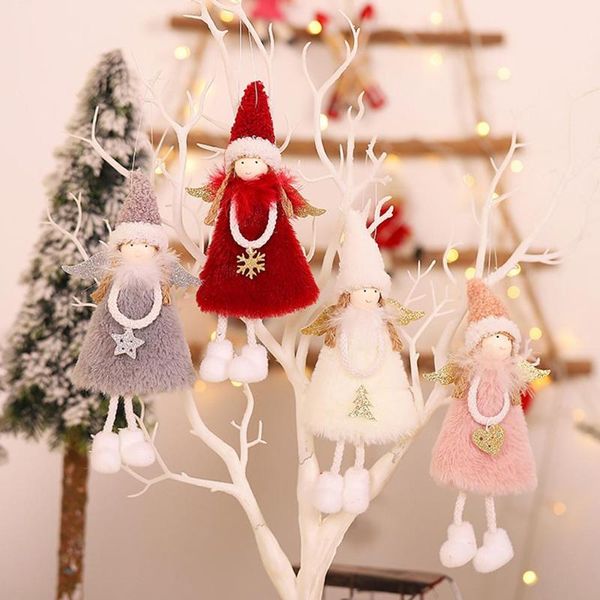 christmas decorations creative decoration small pendant plush doll feather angel xmas tree hanging ornament
christmas decorations creative decoration small pendant plush doll feather angel xmas tree hanging ornament