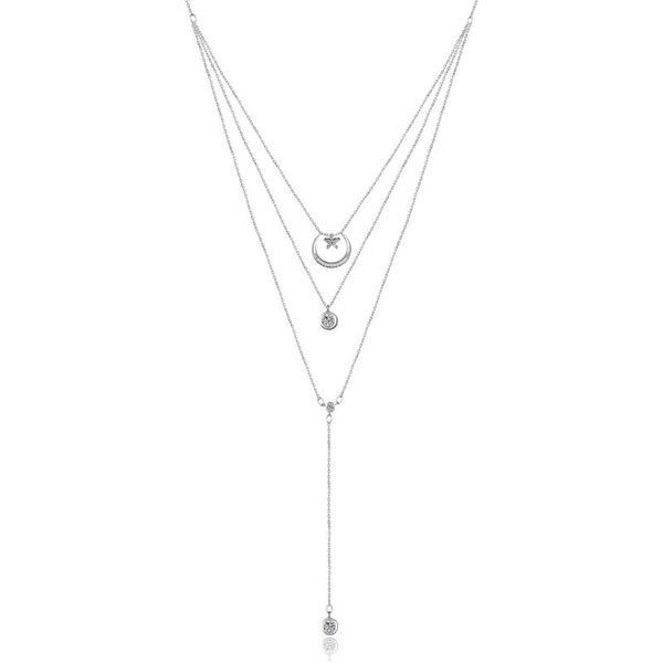 chains v103 elegant star and moon zirconia stone pendent necklace 925 sterling silver for women
chains v103 elegant star and moon zirconia stone pendent necklace 925 sterling silver for women