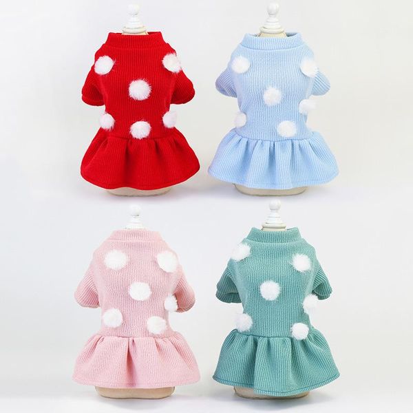 dog apparel pet supplies atumn winter cute pomegranate bear wool skirt warm comfortable dress suitable for walking party
dog apparel pet supplies atumn winter cute pomegranate bear wool skirt warm comfortable dress suitable for walking party