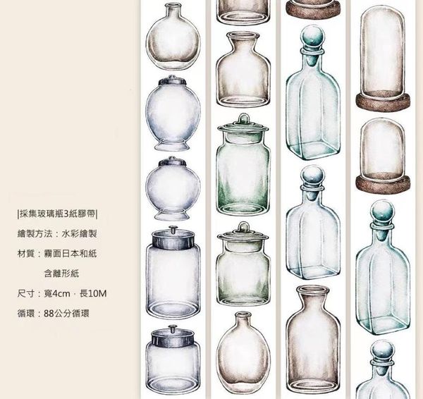 gift wrap vintage glass bottle washi tape for card making journal diy scrapbooking decorative sticker
gift wrap vintage glass bottle washi tape for card making journal diy scrapbooking decorative sticker