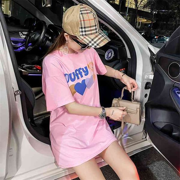 women t-shirts korean summer fashion female letter printing short sleeve t shirt women fashion 210507, White
women t-shirts korean summer fashion female letter printing short sleeve t shirt women fashion 210507, White
