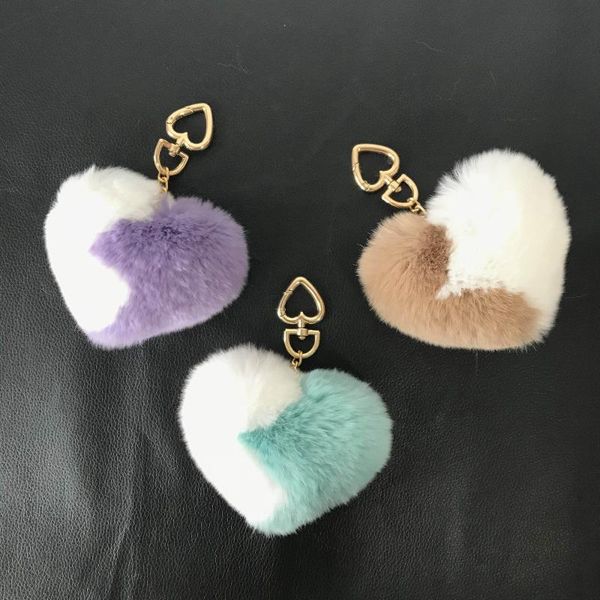 keychains magicfur - real rex bi-color heart cute soft keyring bag keychain pendant accessorise, Silver
keychains magicfur - real rex bi-color heart cute soft keyring bag keychain pendant accessorise, Silver