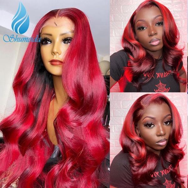 ombre red color 13*6 lace front human hair wigs highlight peruvian remy body wave glueless wig with baby1, Black;brown
ombre red color 13*6 lace front human hair wigs highlight peruvian remy body wave glueless wig with baby1, Black;brown