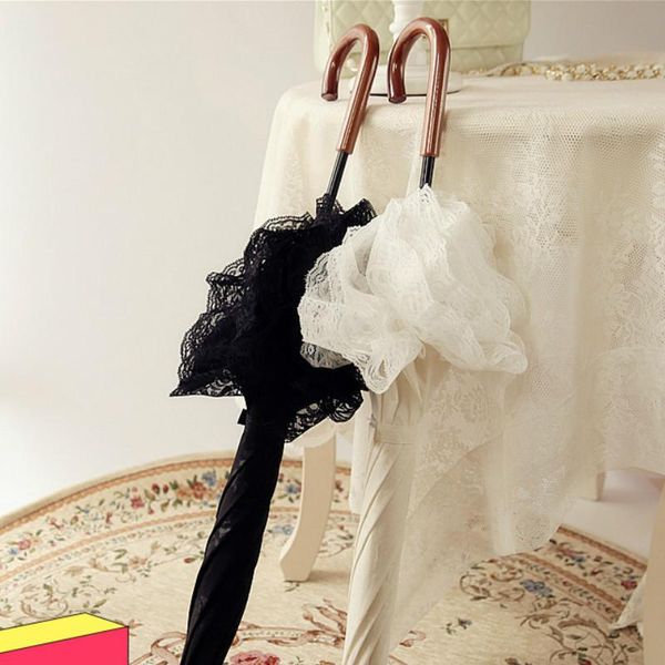 umbrellas white lace umbrella women flower long handle wedding retro sunshade girls decoration guarda chuva gift sy329
umbrellas white lace umbrella women flower long handle wedding retro sunshade girls decoration guarda chuva gift sy329