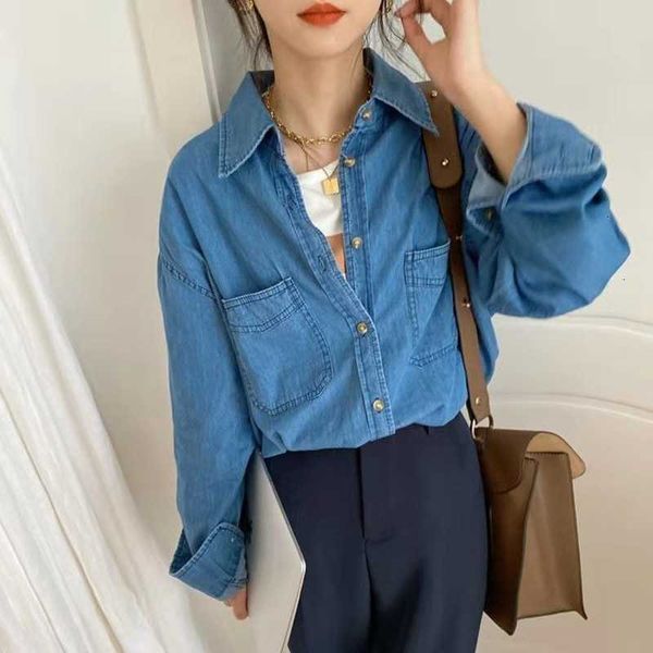 women's blouses & shirts arrival spring/autumn women loose long sleeve turn-down collar blouse single breasted cotton yds1, White
women's blouses & shirts arrival spring/autumn women loose long sleeve turn-down collar blouse single breasted cotton yds1, White
