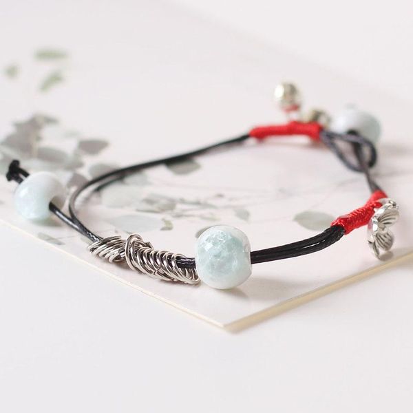 charm bracelets bohemia ethnic style pendant diy handmade ceramic bead bracelet vintage lace weave charms women girl friend gift, Golden;silver
charm bracelets bohemia ethnic style pendant diy handmade ceramic bead bracelet vintage lace weave charms women girl friend gift, Golden;silver
