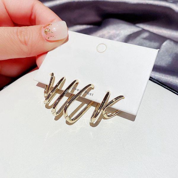hoop & huggie allme personality geometric metallic earrings for women ladies 6 piece set big small rectangle accessories, Golden;silver
hoop & huggie allme personality geometric metallic earrings for women ladies 6 piece set big small rectangle accessories, Golden;silver
