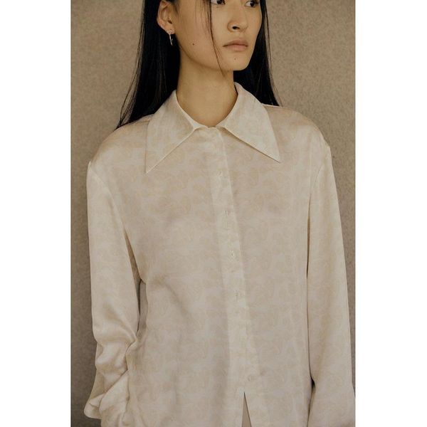 women's jackets lowclass 2021 spring lapel print shirt single breasted long sleeve temperament, Black;brown
women's jackets lowclass 2021 spring lapel print shirt single breasted long sleeve temperament, Black;brown