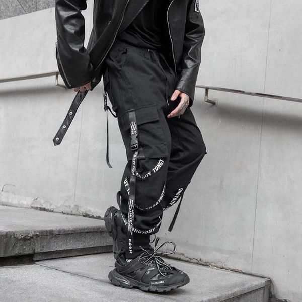 men's pants men black cargo joggers trousers for jogging japanese streetwear hip hop hippie techwear gothic ribbon
men's pants men black cargo joggers trousers for jogging japanese streetwear hip hop hippie techwear gothic ribbon