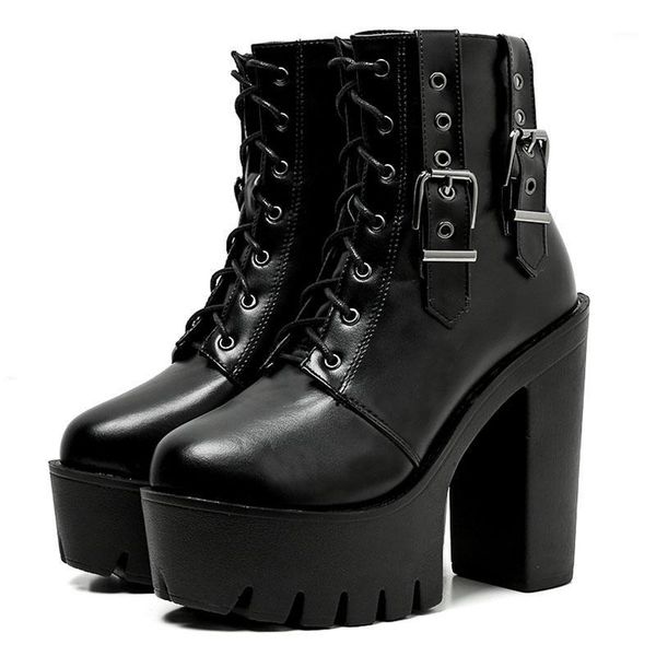 boots spring autumn black ankle for women nightclub high heels demonia shoes gothic belt buckle korean thick with short1
boots spring autumn black ankle for women nightclub high heels demonia shoes gothic belt buckle korean thick with short1