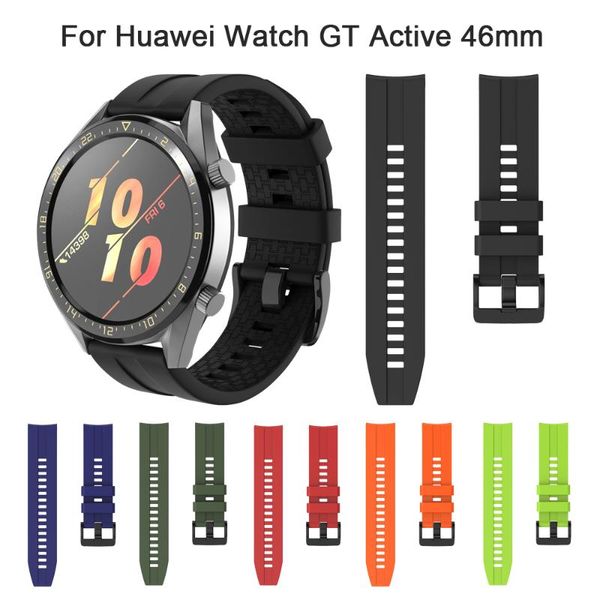 watch bands silicone band for huawei gt active 46mm honor magic watchband bracelet strap wriststrap 22mm correa de reloj, Black;brown
watch bands silicone band for huawei gt active 46mm honor magic watchband bracelet strap wriststrap 22mm correa de reloj, Black;brown