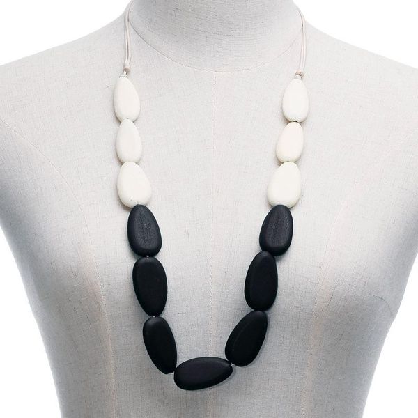 chains collar fino water drop-shaped pendants sweater chain natural wooden beads neck amazing lady concise necklaces for women, Silver
chains collar fino water drop-shaped pendants sweater chain natural wooden beads neck amazing lady concise necklaces for women, Silver