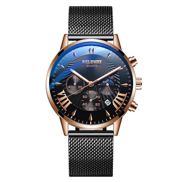 wristwatches luxury fashion man clock watches for business men stainless steel strap waterproof male watch xfcs, Slivery;brown
wristwatches luxury fashion man clock watches for business men stainless steel strap waterproof male watch xfcs, Slivery;brown