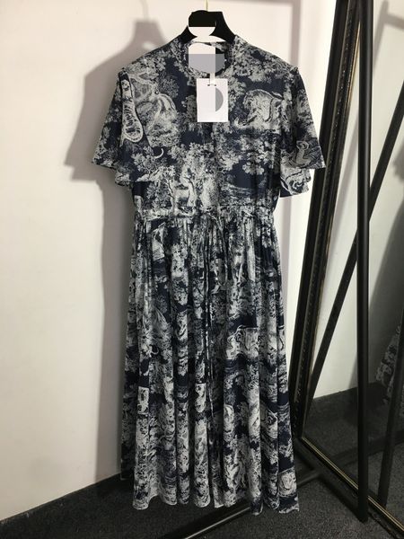 222 2022 summer brand same style regular crew neck pullover blue pink dress short sleeve women clothes meiyi, Black
222 2022 summer brand same style regular crew neck pullover blue pink dress short sleeve women clothes meiyi, Black