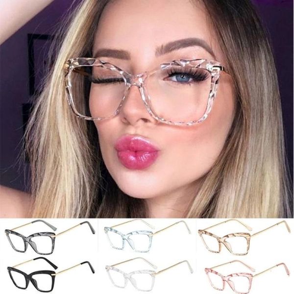 sunglasses fashion cat anti-blue eye glasses square frames women trending styles brand optical computer clear, White;black
sunglasses fashion cat anti-blue eye glasses square frames women trending styles brand optical computer clear, White;black