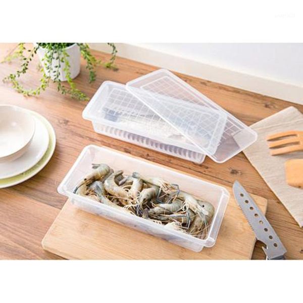 storage bottles & jars 1/2/3pcs kitchen refriger draining preservation box transparent plastic food container bjstore
storage bottles & jars 1/2/3pcs kitchen refriger draining preservation box transparent plastic food container bjstore