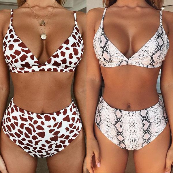 one-piece suits snake printed high waist bikini set women swimsuit push up padded bra swimwear buquinis bathing suit
one-piece suits snake printed high waist bikini set women swimsuit push up padded bra swimwear buquinis bathing suit