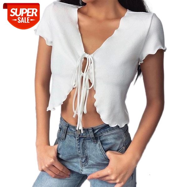 summer knitted butterfly short sleeve t-shirt tees cardigan tie up crop deep v-neck thin cardigan shrugs t-shirts #c93m, White
summer knitted butterfly short sleeve t-shirt tees cardigan tie up crop deep v-neck thin cardigan shrugs t-shirts #c93m, White