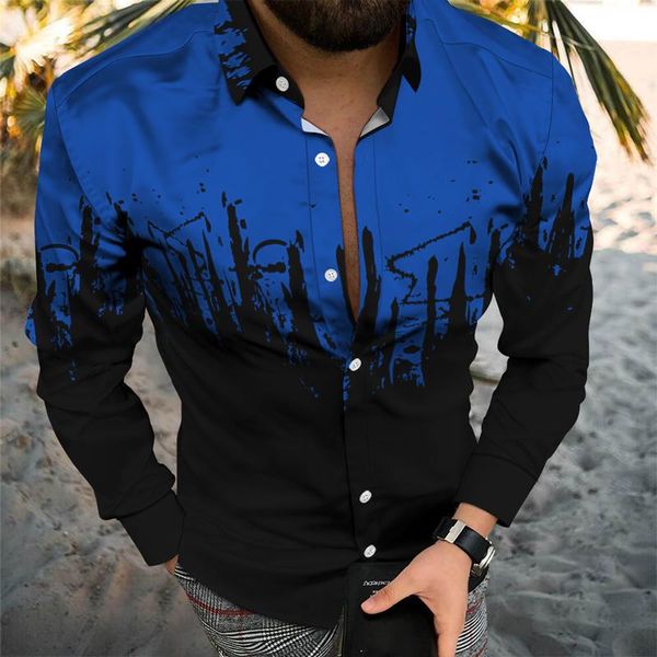men's casual shirts autumn winter unique men long sleeves shirt trendy oil color ocs tentacles 3d pattern youthful vigorous style, White;black
men's casual shirts autumn winter unique men long sleeves shirt trendy oil color ocs tentacles 3d pattern youthful vigorous style, White;black