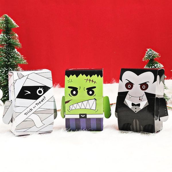 gift wrap 2pcs creative diy portable foldable scary ghost pumpkin candy party box for decoration supplies colorful container
gift wrap 2pcs creative diy portable foldable scary ghost pumpkin candy party box for decoration supplies colorful container