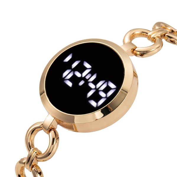 wristwatches women's digital led watch elegant personality design alloy bracelet watches gift for ladies wristwatch relogio mujer, Slivery;brown
wristwatches women's digital led watch elegant personality design alloy bracelet watches gift for ladies wristwatch relogio mujer, Slivery;brown