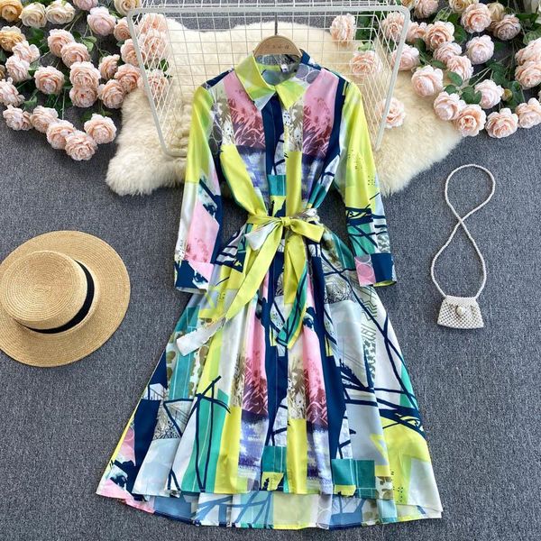 casual dresses fall winter runway color contrast floral dress shirt women office ladies a line long sleeve pleated midi female, Black;gray
casual dresses fall winter runway color contrast floral dress shirt women office ladies a line long sleeve pleated midi female, Black;gray