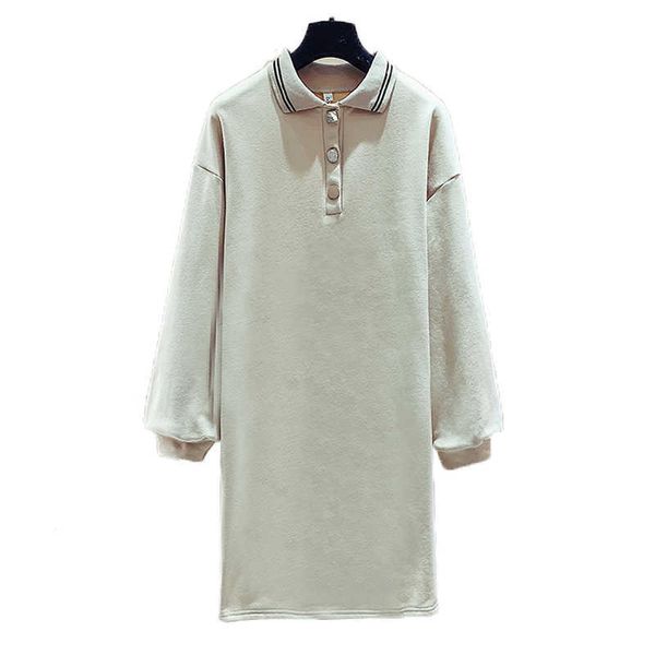 perhaps u khaki gray turn down collar long sleeve sport dress knee length autumn solid diamond button d0864 210529, Black;gray
perhaps u khaki gray turn down collar long sleeve sport dress knee length autumn solid diamond button d0864 210529, Black;gray