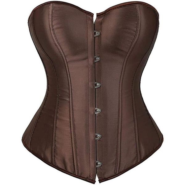 bustiers & corsets women overbust satin costume corset corselet brocade vintage style bridal korseplus size, Black;white
bustiers & corsets women overbust satin costume corset corselet brocade vintage style bridal korseplus size, Black;white