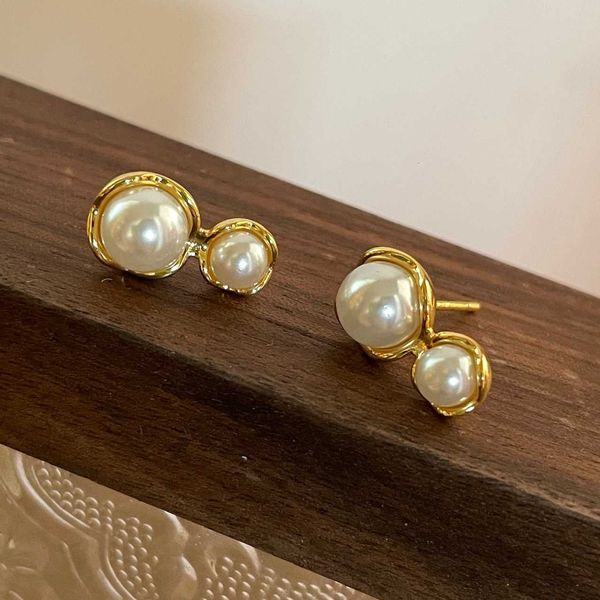 919 / 00zaza simple double pearl three dimensional modeling simple sweet 925 silver needle earrings women e3-10
919 / 00zaza simple double pearl three dimensional modeling simple sweet 925 silver needle earrings women e3-10