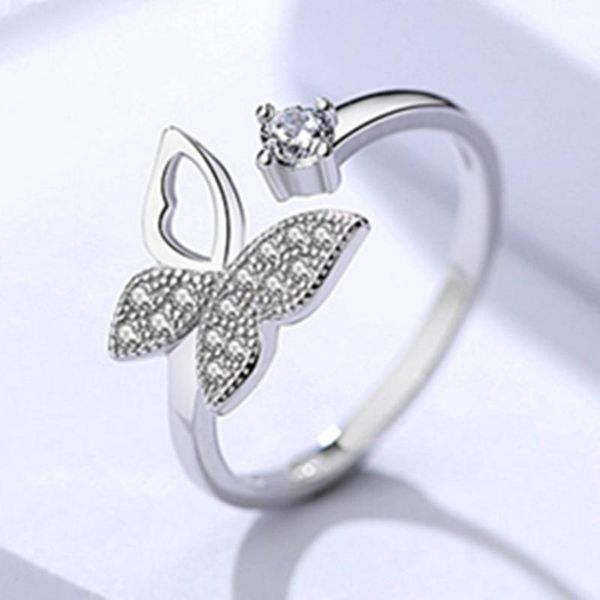 wedding rings fashion open adjustable finger butterfly ring luxury crystal for women jewelry gifts, Slivery;golden
wedding rings fashion open adjustable finger butterfly ring luxury crystal for women jewelry gifts, Slivery;golden