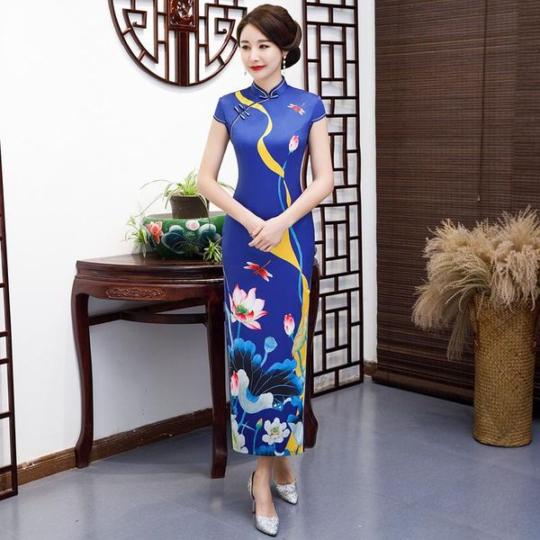 ethnic clothing vintage chinese style qipao long handmade button cheongsam dress women's mandarin collar traditional size -5xl, Red
ethnic clothing vintage chinese style qipao long handmade button cheongsam dress women's mandarin collar traditional size -5xl, Red
