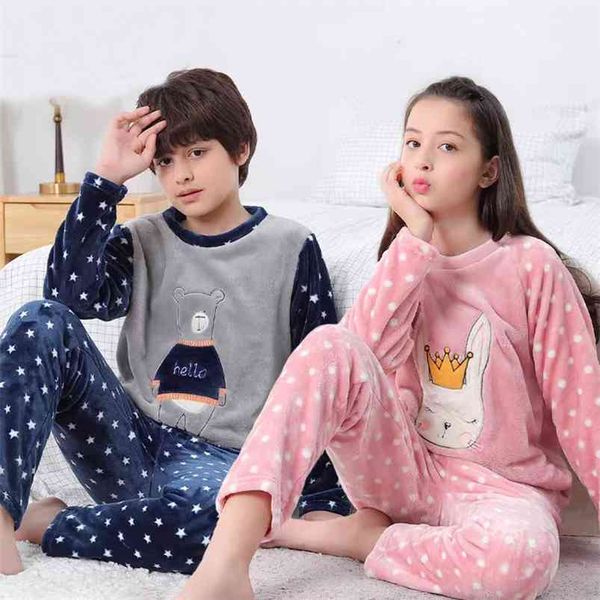 teenages clothes pajamas sets girls children warm flannel fleece cartoon kids sleepwear winter boys home suit nightwear 210915, Blue;red
teenages clothes pajamas sets girls children warm flannel fleece cartoon kids sleepwear winter boys home suit nightwear 210915, Blue;red
