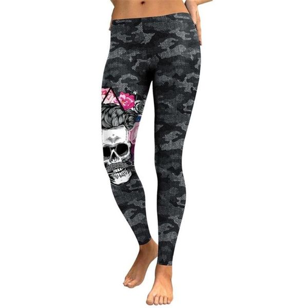 women's leggings casual gothic printed camouflage women plus size legging workout leggins elastic pants activewear legins, Black
women's leggings casual gothic printed camouflage women plus size legging workout leggins elastic pants activewear legins, Black