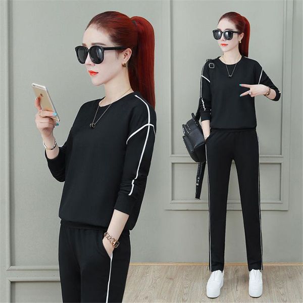 two piece dress plus size 2 set women 2021 spring tracksuit casual long sleeve loose sweatshirt + elastic waist pants lady sets -4xl, White
two piece dress plus size 2 set women 2021 spring tracksuit casual long sleeve loose sweatshirt + elastic waist pants lady sets -4xl, White