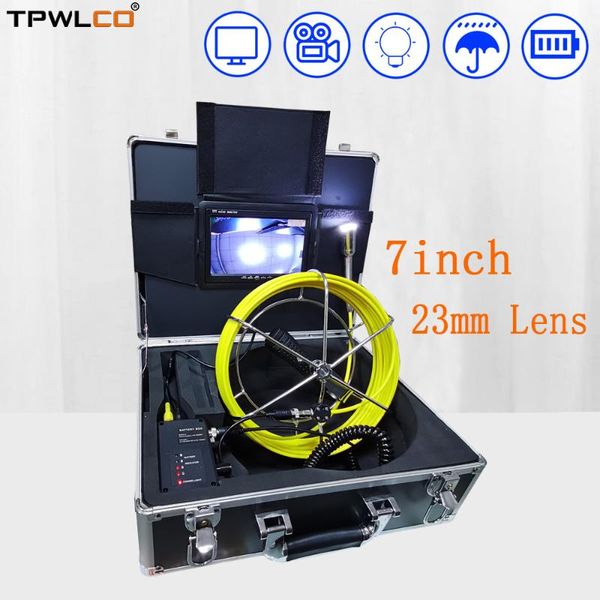 cameras 7inch 8gb card dvr recorder snake pipe video 20-50m drain sewer well underwater inspection cctv system 23mm
cameras 7inch 8gb card dvr recorder snake pipe video 20-50m drain sewer well underwater inspection cctv system 23mm