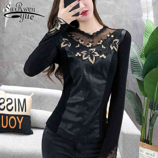 blusas mujer de moda fashion long sleeve print mesh blouse women casaul hollow out diamond clothes 7842 50 210521, White
blusas mujer de moda fashion long sleeve print mesh blouse women casaul hollow out diamond clothes 7842 50 210521, White