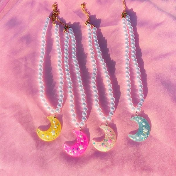pendant necklaces 2000s aesthetic pink shiny star moon necklace for women diy harajuku japanese kawaii y2k fashion jewelry party, Silver
pendant necklaces 2000s aesthetic pink shiny star moon necklace for women diy harajuku japanese kawaii y2k fashion jewelry party, Silver