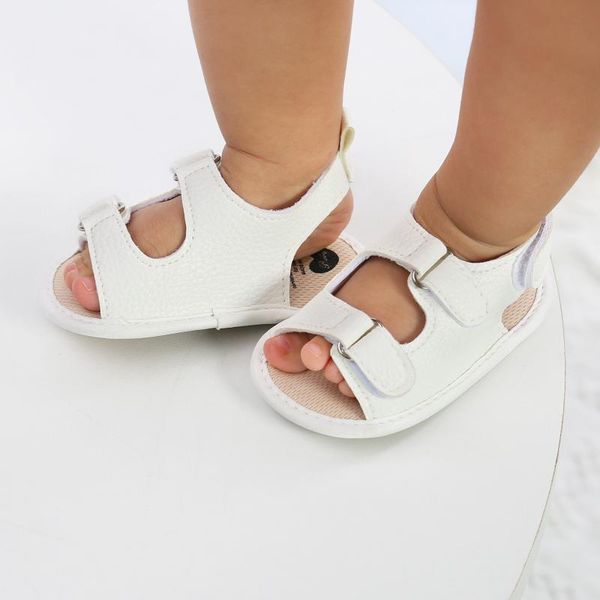 fashion born infant baby boys girls solid colors open toe leather soft non-slip rubber sole prewalker flat walking shoes#p4 first walkers
fashion born infant baby boys girls solid colors open toe leather soft non-slip rubber sole prewalker flat walking shoes#p4 first walkers