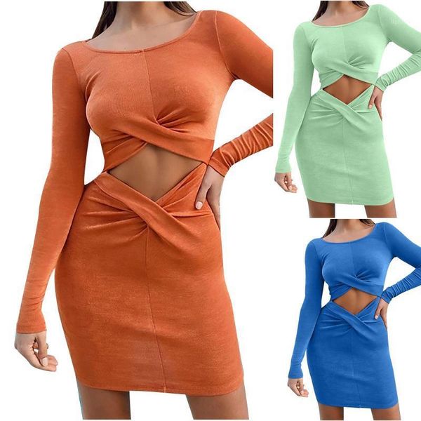 casual dresses 2021 autumn fashion women hollow out solid dress o-neck long sleeve bodycon vestidos, Black;gray
casual dresses 2021 autumn fashion women hollow out solid dress o-neck long sleeve bodycon vestidos, Black;gray