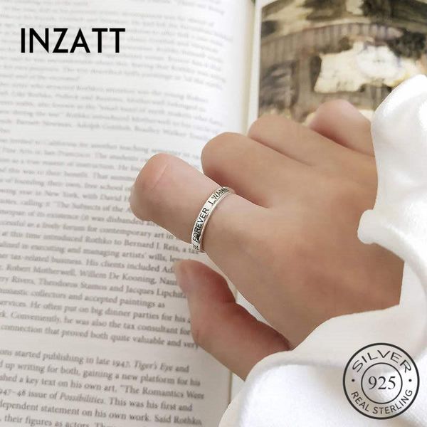 cluster rings inzareal 925 sterling silver letter forever ring for fashion women minimalist fine jewelry accessories 2021 gift, Golden;silver
cluster rings inzareal 925 sterling silver letter forever ring for fashion women minimalist fine jewelry accessories 2021 gift, Golden;silver